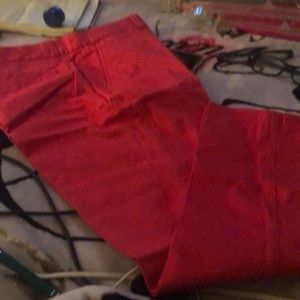 Red pants
